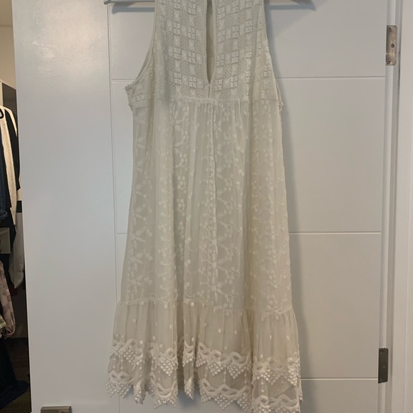 Zara sweet white midi dress - Picture 2 of 4